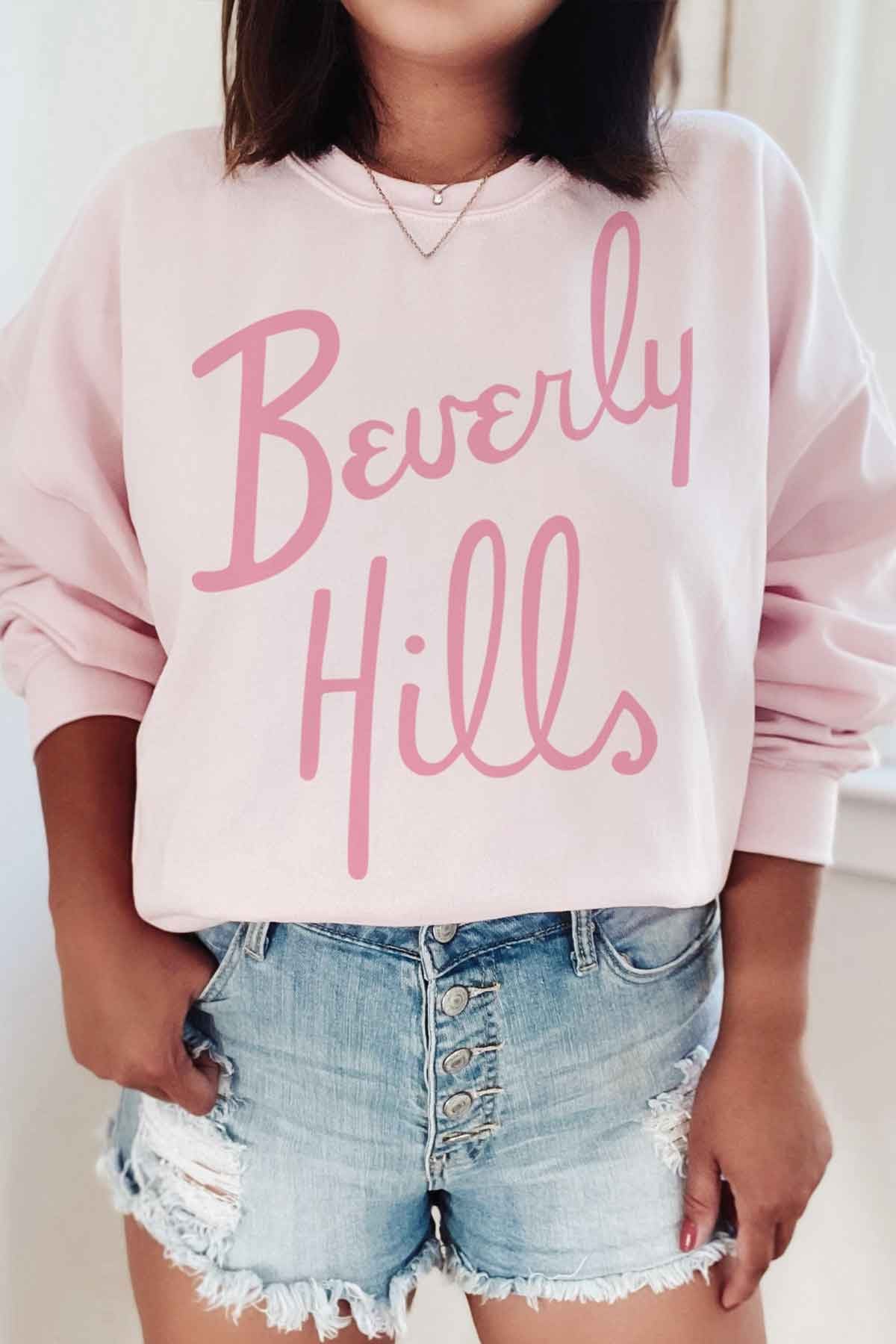 The Beverly Hills Oversized Sweatshirt