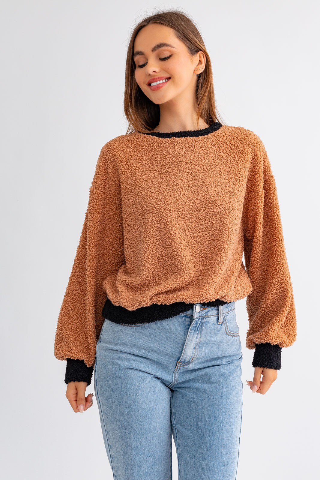 The Contrast Pullover