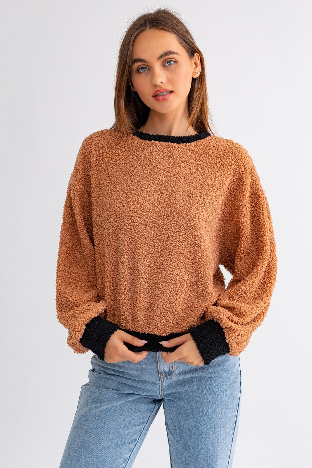 The Contrast Pullover