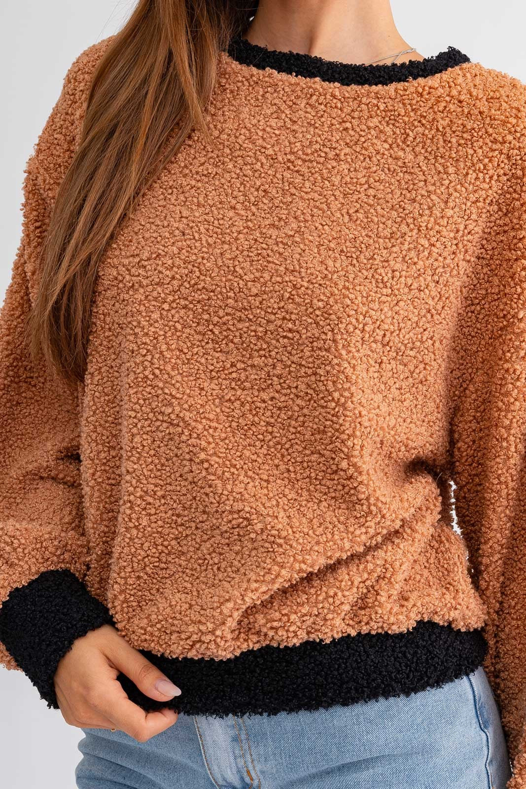 The Contrast Pullover