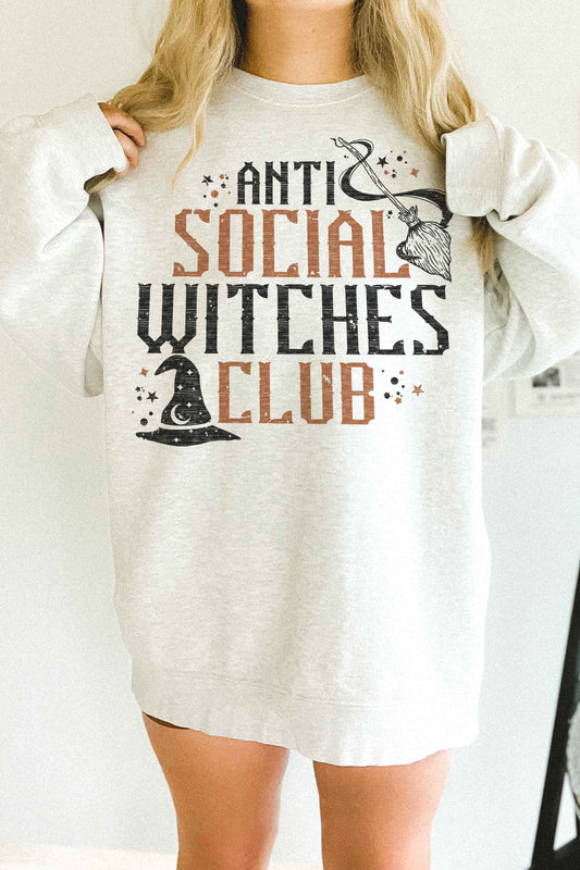 The Anti Social Witches Club Oversized Sweatshirt