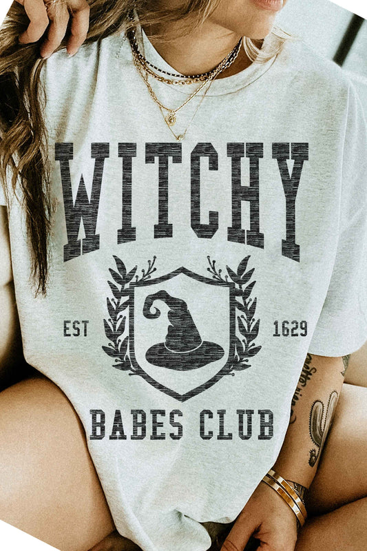 The Witchy Babes Club Oversized Tee