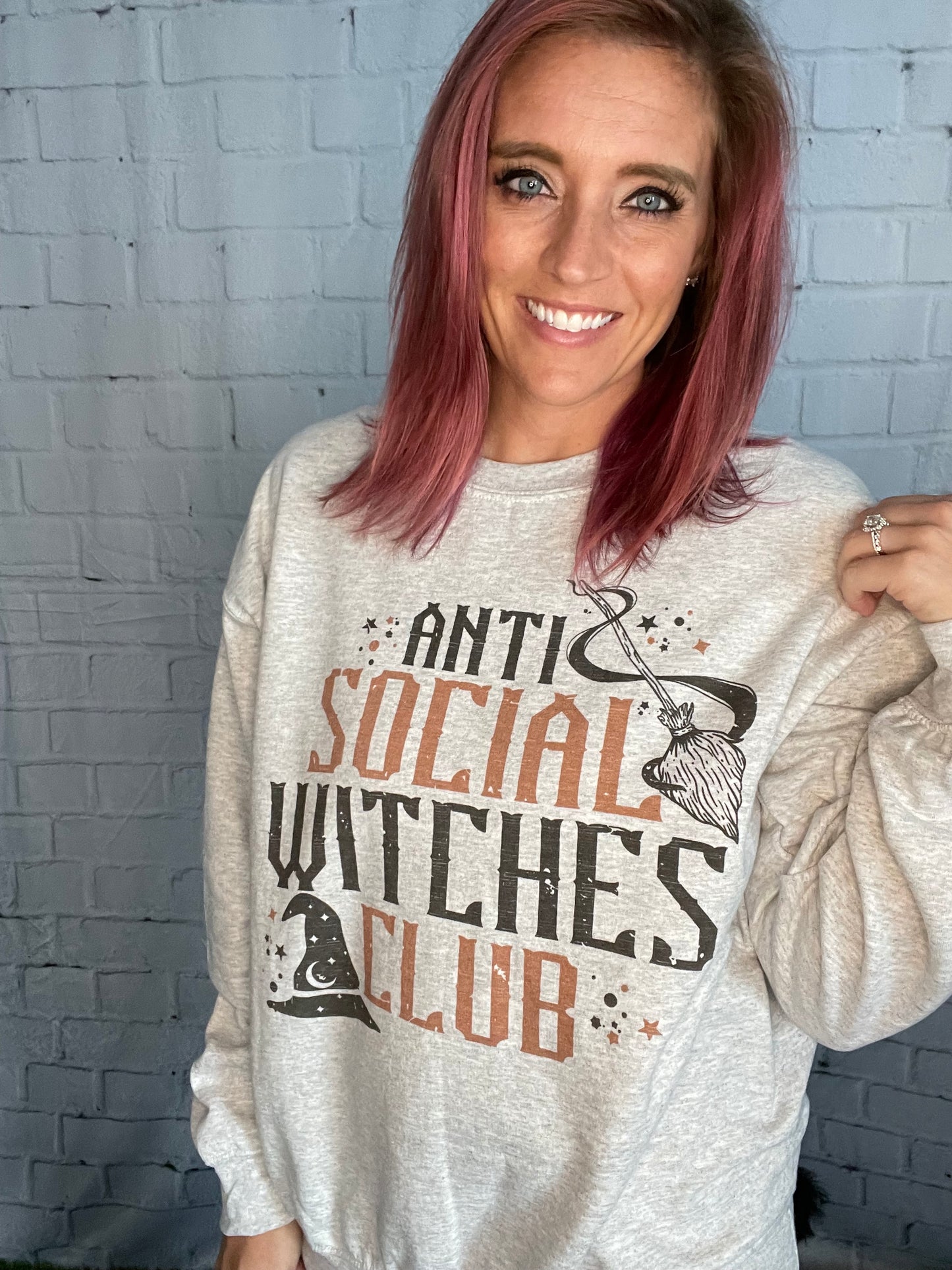 The Anti Social Witches Club Oversized Sweatshirt