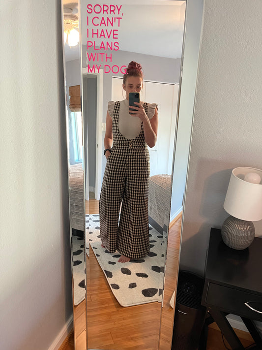 The Houndstooth Jumpsuit