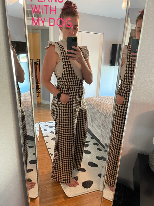 The Houndstooth Jumpsuit