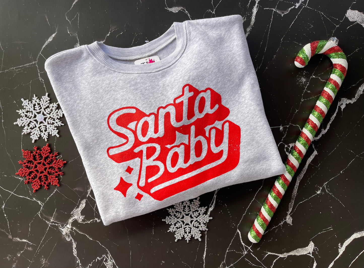 The Santa Baby Graphic Sweatshirt