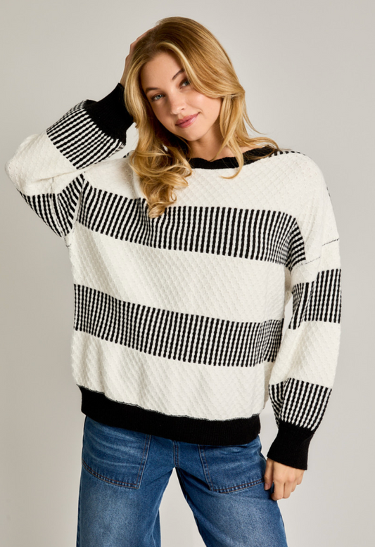 The Striped Oversize Sweater