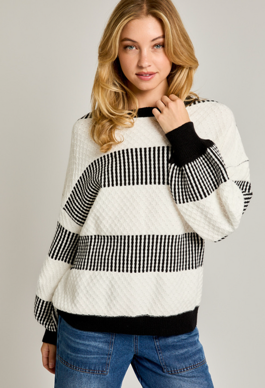 The Striped Oversize Sweater