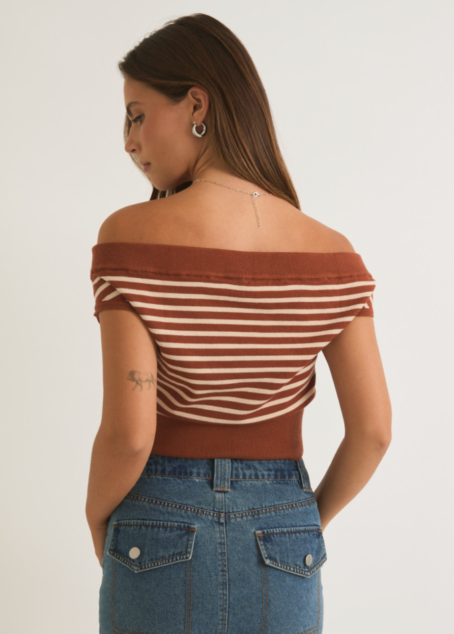 The Off Shoulder Sweater