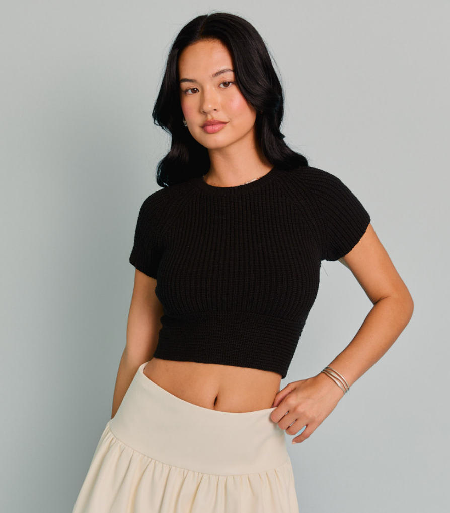 The Tie Back Knit Top