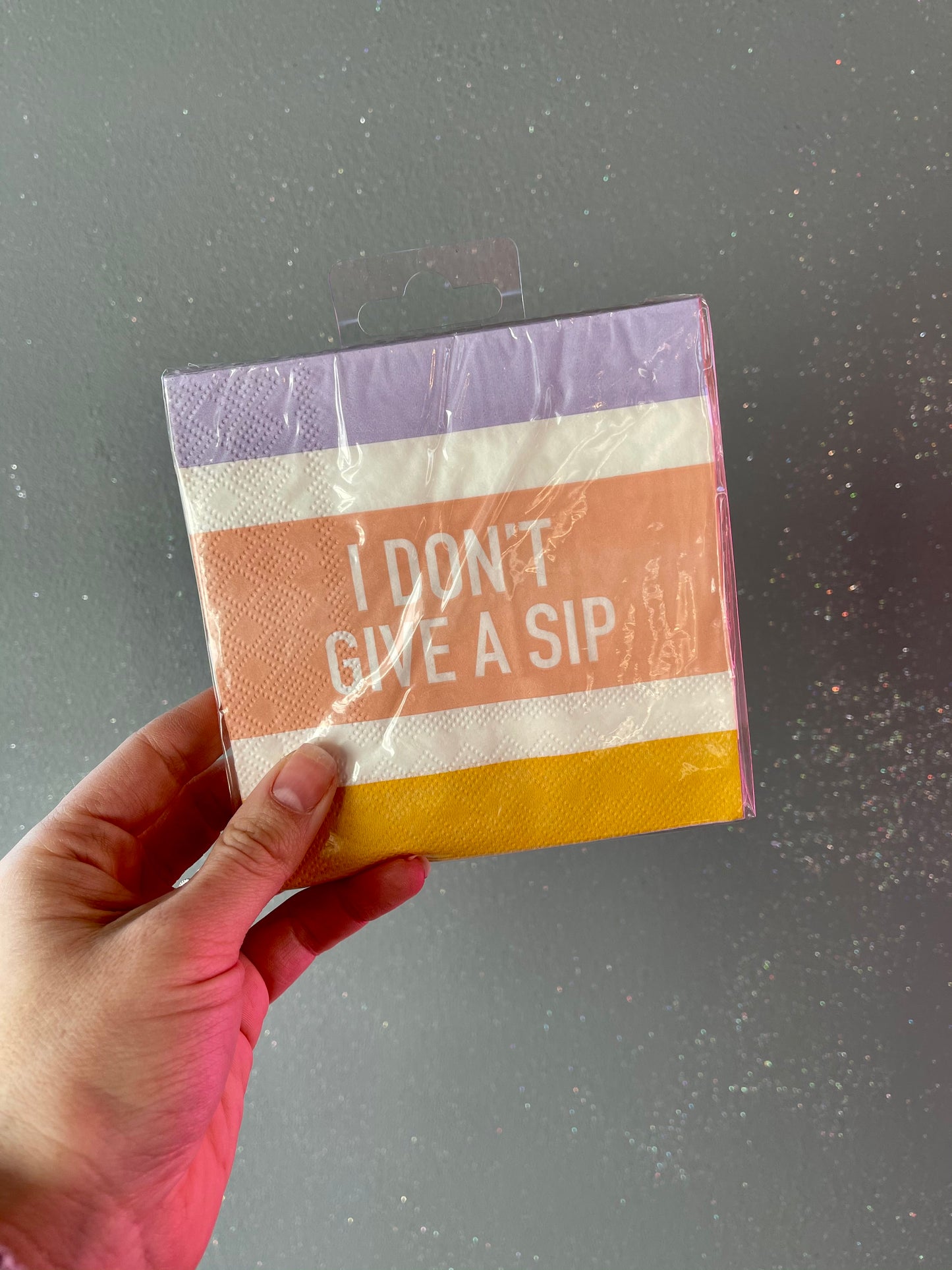 The Give A Sip Napkin
