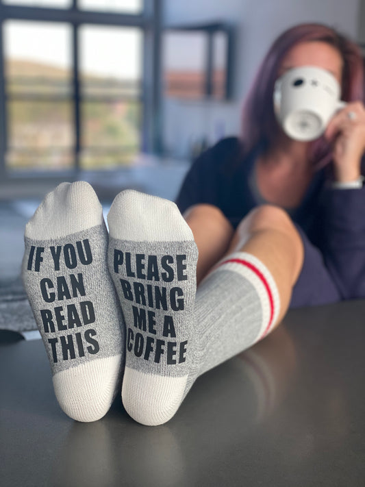 The Bring Me Coffee Socks