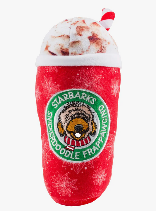 The Snickerdoodle Frappawcino Dog Toy