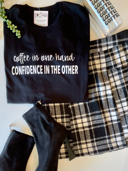 The Coffee in One Hand Tee